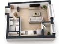 1-бөлмелі пәтер · 30.1 м² · 10/12 қабат, Нұркент ш/а 8, бағасы: ~ 24.9 млн ₸ в Алматы, Алатауский р-н — фото 2