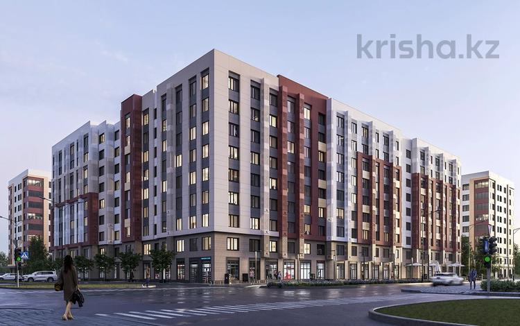 1-комнатная квартира, 53.85 м², мкр Кайрат, Сыбызгы 100