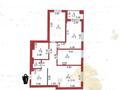3-бөлмелі пәтер · 106 м² · 4/4 қабат, Кабанбай батыра 7/1 — ТРЦ Керуен Сити, бағасы: 52.5 млн ₸ в Астане, Нура р-н — фото 14