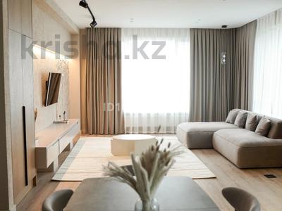 3-комнатная квартира · 120 м² · 18/19 этаж, Аль-Фараби 103 — Ходжанова за 1.3 млн 〒 в Алматы, Бостандыкский р-н