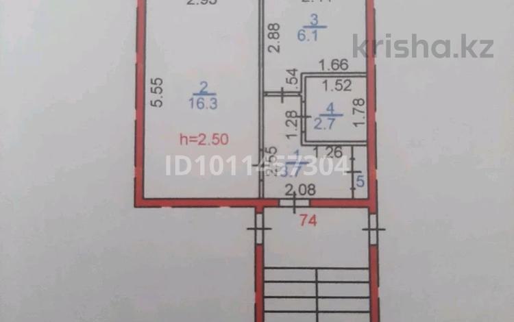 1-бөлмелі пәтер · 30 м² · 2/5 қабат, мкр Юго-Восток, Язева 11, бағасы: 13 млн ₸ в Караганде, Казыбек би р-н — фото 11