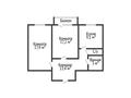 2-бөлмелі пәтер · 62.7 м² · 4/5 қабат, Юбилейный 18, бағасы: 31.5 млн ₸ в Костанае — фото 13