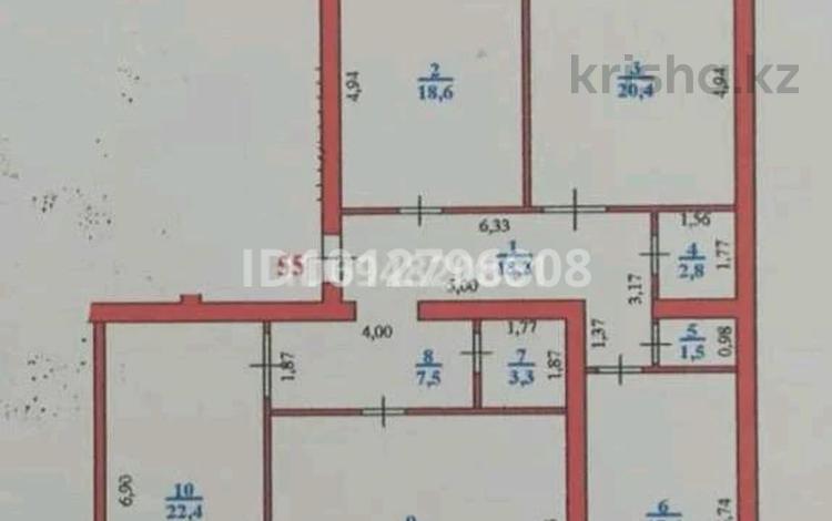 4-бөлмелі пәтер · 143 м² · 4/5 қабат, Абулхаир хана 171, бағасы: 62 млн ₸ в Уральске — фото 2
