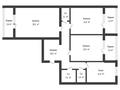 3-бөлмелі пәтер · 91.3 м² · 1/9 қабат, Коктем, бағасы: ~ 44.5 млн ₸ в Кокшетау — фото 7