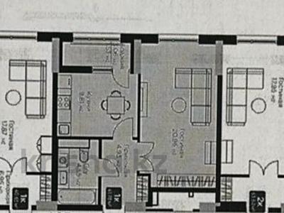 1-комнатная квартира, 42.6 м², 5 этаж, Е-36 5 за ~ 16.5 млн 〒 в Астане, Нура р-н