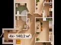 3-комнатная квартира · 140.2 м² · 3/4 этаж, МТФ 3 за 140.2 млн ₸ в Алматы — фото 2