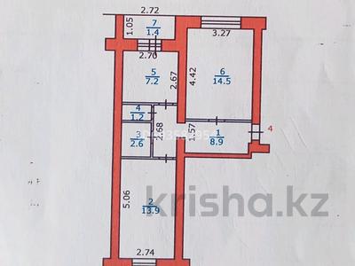 2-комнатная квартира · 49.7 м² · 2/5 этаж, 4 мкр. 21 за 16 млн 〒 в Риддере