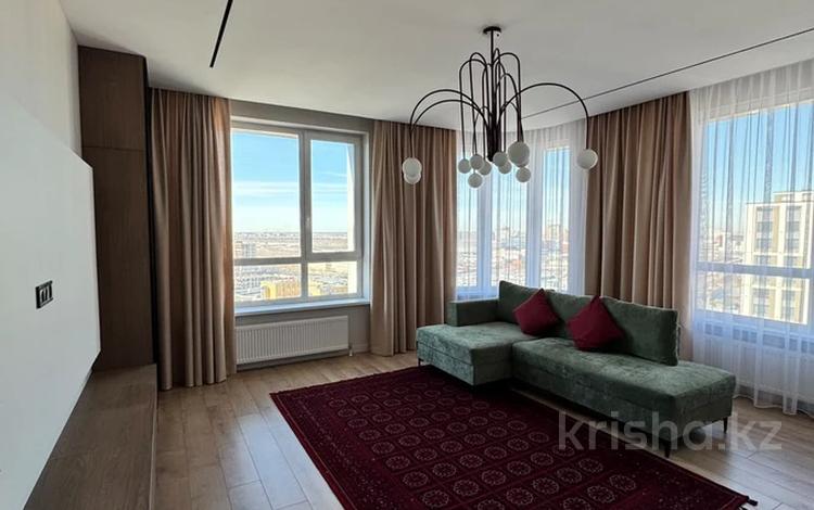 3-комнатная квартира · 110 м² · 14/22 этаж, Мангилик Ел 61 за 800 000 ₸ в Астане, Есильский р-н — фото 2