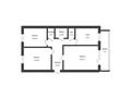 3-бөлмелі пәтер · 63.1 м² · 3/5 қабат, Канай би, бағасы: ~ 22.4 млн ₸ в Кокшетау — фото 13