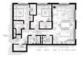 4-бөлмелі пәтер · 110.5 м² · 5/7 қабат, мкр Коктобе, Талгат Бигелдинов 1/2, бағасы: 147 млн ₸ в Алматы, Медеуский р-н — фото 2