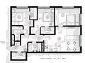 4-бөлмелі пәтер · 110.5 м² · 5/7 қабат, мкр Коктобе, Талгат Бигелдинов 1/2, бағасы: 147 млн ₸ в Алматы, Медеуский р-н