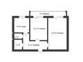 2-комнатная квартира · 50 м² · 4/5 этаж, мкр 11 за 15.5 млн 〒 в Актобе — фото 8