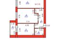 2-комнатная квартира, 66 м², 2/12 этаж, жошы хан 13 — 809 улица за ~ 30 млн 〒 в Астане