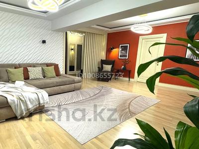 3-бөлмелі пәтер · 101.1 м² · 2/5 қабат, мкр Коктем-1 — Бухар Жырау/Байтурсынова, бағасы: 107 млн 〒 в Алматы, Бостандыкский р-н