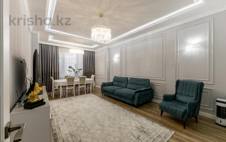 3-комнатная квартира · 95 м² · 10/12 этаж, Туркестан САМАЯ ТОПОВАЯ ЛОКАЦИЯ 28/2 за 96 млн ₸ в Астане, Есильский р-н — фото 2
