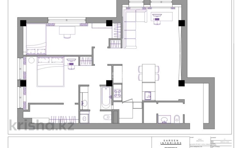 3-комнатная квартира, 87 м², 2/3 этаж, Жана 21д за 59 млн 〒 в Алматы, Наурызбайский р-н — фото 9