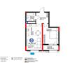 2-комнатная квартира · 51 м² · 11/18 этаж, Толе би 54/1 за 54 млн ₸ в Астане, Нура р-н