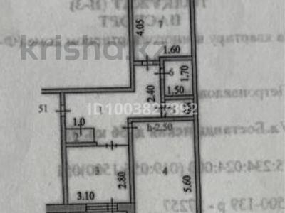 2-комнатная квартира · 53.6 м² · 2/5 этаж, Бостандыкская 56 — Ауэзова за 26 млн 〒 в Петропавловске
