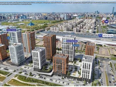 2-комнатная квартира · 79.63 м² · 3/22 этаж, Турар Рыскулова 1/1 за 67 млн ₸ в Астане, Есильский р-н