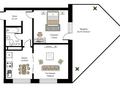 2-бөлмелі пәтер · 68.9 м², Торангы 55, бағасы: ~ 61.3 млн ₸ в Алматы, Бостандыкский р-н — фото 3