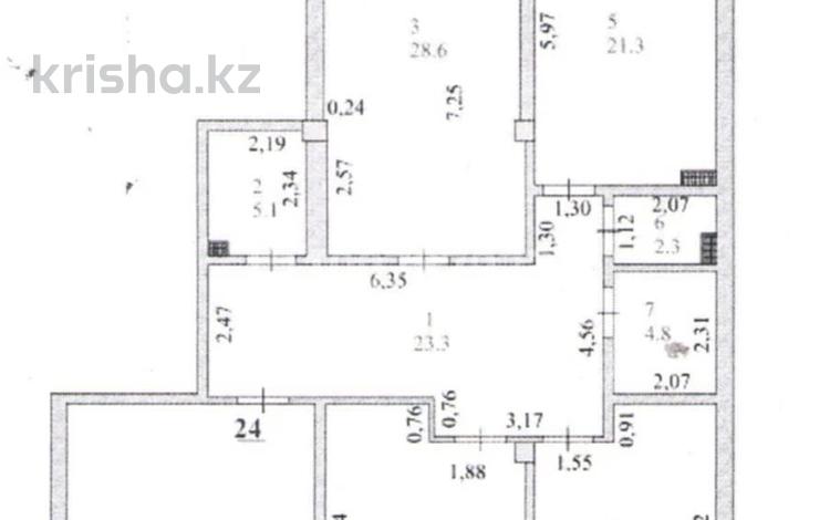 3-комнатная квартира · 133 м² · 9/9 этаж, мкр Нурсая, Елорда 19а за 58 млн 〒 в Атырау — фото 6