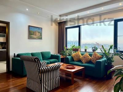 3-комнатная квартира · 117.5 м² · 7/7 этаж, Кабанбай батыра 51 — Калдаякова за 147 млн ₸ в Алматы, Медеуский р-н