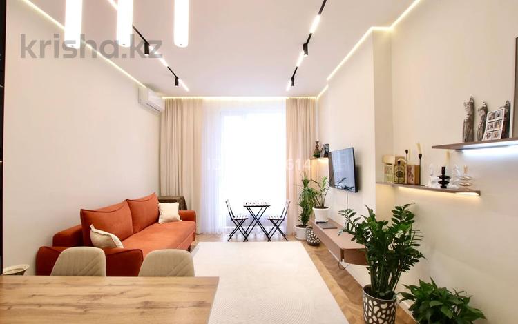 2-комнатная квартира · 50 м² · 14/22 этаж, Туран 39а — Находится возле Хан Шатыра, под домом Navat и Tanuki за 450 000 ₸ в Астане, Нура р-н — фото 2
