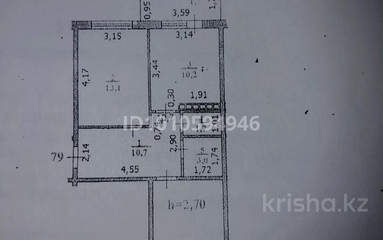 2-комнатная квартира · 64 м² · 7/9 этаж, мкр. Зачаганск пгт 83/1 за 25 млн ₸ в Уральске — фото 2