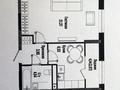 2-комнатная квартира · 41 м² · 4/17 этаж, Бухар жырау 12/2, 12/3 за 38 млн ₸ в Астане, Есильский р-н — фото 2
