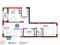 2-комнатная квартира · 60.62 м² · 7/9 этаж, Букетова 50/3 за 33 млн ₸ в Караганде, Казыбек би р-н