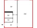 1-бөлмелі пәтер, 33 м², 5/5 қабат, Пришахтинск, 22й микрорайон, бағасы: 7.7 млн 〒 в Караганде, Алихана Бокейханова р-н — фото 12