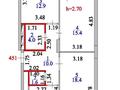 3-комнатная квартира · 71.8 м² · 20/22 этаж, Туркестан 4Б за 41 млн ₸ в Астане — фото 8