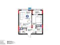 2-комнатная квартира · 47.6 м² · 6 этаж, Турар Рыскулов 22 за 41 млн ₸ в Астане, Есильский р-н