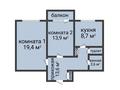 2-бөлмелі пәтер · 60 м² · 2/5 қабат, Павлова 74, бағасы: 24.6 млн ₸ в Костанае