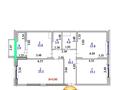 3-бөлмелі пәтер · 87 м² · 4/9 қабат, ул. Е-36 5, бағасы: 63.5 млн ₸ в Астане, Нура р-н — фото 28