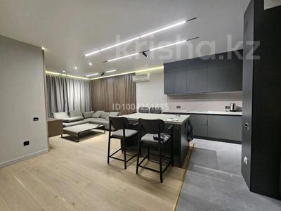 3-комнатная квартира · 80 м² · 3/9 этаж, мкр Думан-2, Мкрн Думан-2 57 за 450 000 〒 в Алматы, Медеуский р-н