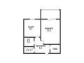 1-бөлмелі пәтер · 40.3 м² · 5 қабат, Юбилейный микрорайон, бағасы: 20.5 млн ₸ в Костанае — фото 7