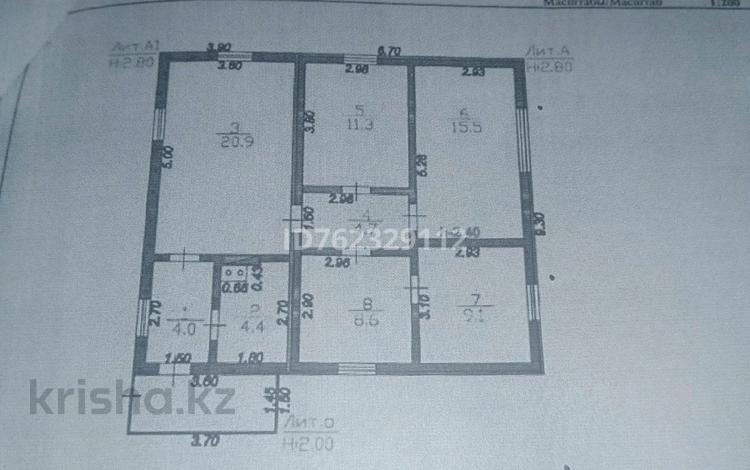 Отдельный дом · 5 комнат · 62.3 м² · 10 сот., Сорэс 1 за 18 млн ₸ в  — фото 2