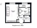 1-бөлмелі пәтер · 42.6 м² · 12/12 қабат, Жубан Молдагалиев 6г, бағасы: 23.5 млн ₸ в Астане, Нура р-н — фото 2
