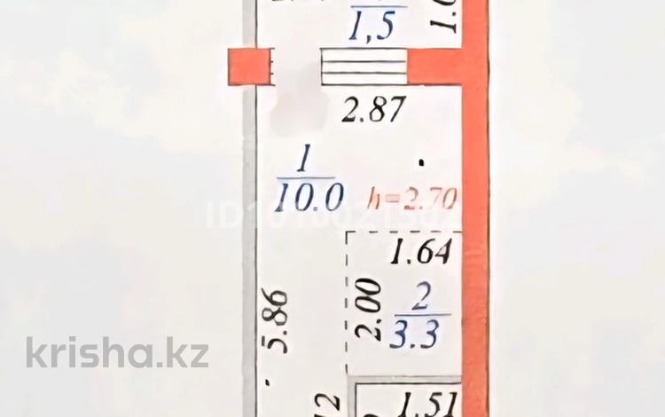 1-бөлмелі пәтер · 18 м² · 5/9 қабат, А91 12, бағасы: 15 млн ₸ в Астане, Сарайшык р-н — фото 2