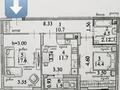 2-бөлмелі пәтер · 61 м² · 12/12 қабат, Үркер, Сыганак 28, бағасы: 40.5 млн ₸ в Астане, Нура р-н — фото 9