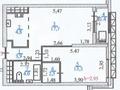 2-комнатная квартира · 47.6 м² · 15/16 этаж, Каныша Сатпаева 133/1 за 50 млн ₸ в Алматы, Бостандыкский р-н — фото 10
