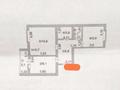 2-комнатная квартира, 50 м², 7/9 этаж, 016-й учетный квартал 9190 за 17.5 млн 〒 в Косшы — фото 25