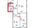 2-бөлмелі пәтер · 60 м² · 10/25 қабат, Тауелсиздик 25, бағасы: 28.7 млн ₸ в Астане, Алматы р-н — фото 2