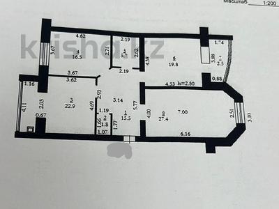 3-комнатная квартира · 115 м² · 1/5 этаж, мкр. Алтын орда, Мустафа шокая за 34 млн 〒 в Актобе, мкр. Алтын орда