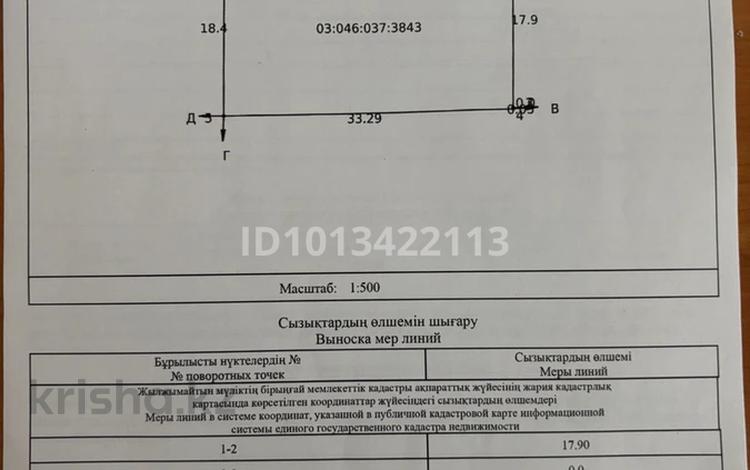 Жер телімі · 6.1 сотық, Ы.Алтынсарина 90 — 3-ая улица за рестораном ырыс, бағасы: 10.5 млн ₸ в Аскара Токпанова (Казцик) — фото 2