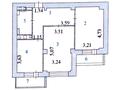 2-бөлмелі пәтер · 65.2 м² · 7/14 қабат, Б. Момышулы 14, бағасы: 35.5 млн ₸ в Астане, Алматы р-н — фото 15