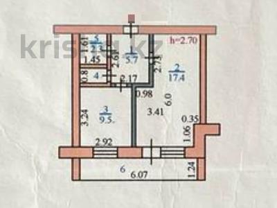 1-комнатная квартира · 40 м², кизатова за 14 млн 〒 в Петропавловске