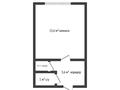 1-комнатная квартира · 18.9 м² · 1/5 этаж, Кобыланды батыра 24/1 за 6 млн ₸ в Костанае — фото 10