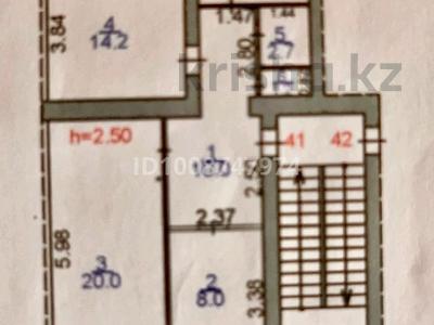 3-комнатная квартира · 60.4 м² · 4/6 этаж, Маметова 96 — Серова мануильского за 17 млн ₸ в Караганде, Алихана Бокейханова р-н